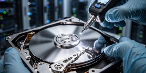 Quando investigar erro de gravação no disco antes da troca