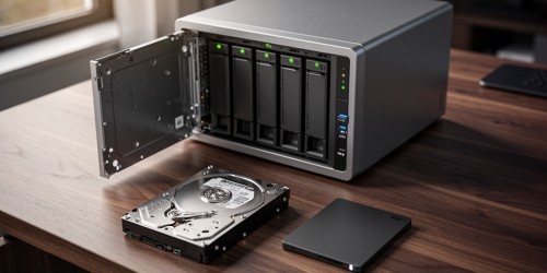 Como escolher entre HDD e SSD para um NAS?